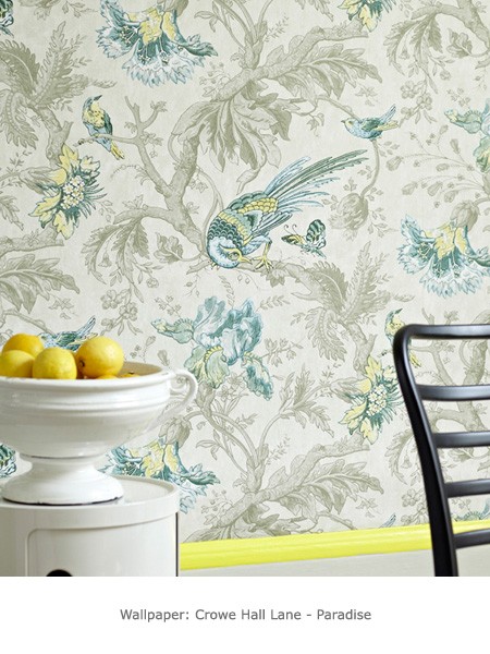 Обои Little Greene London Wallpapers III Crowe Hall Lane - Paradise 0282CWPARAD фото в интерьере Обои Little Greene London Wallpapers III Crowe Hall Lane - Paradise 0282CWPARAD фото в интерьере